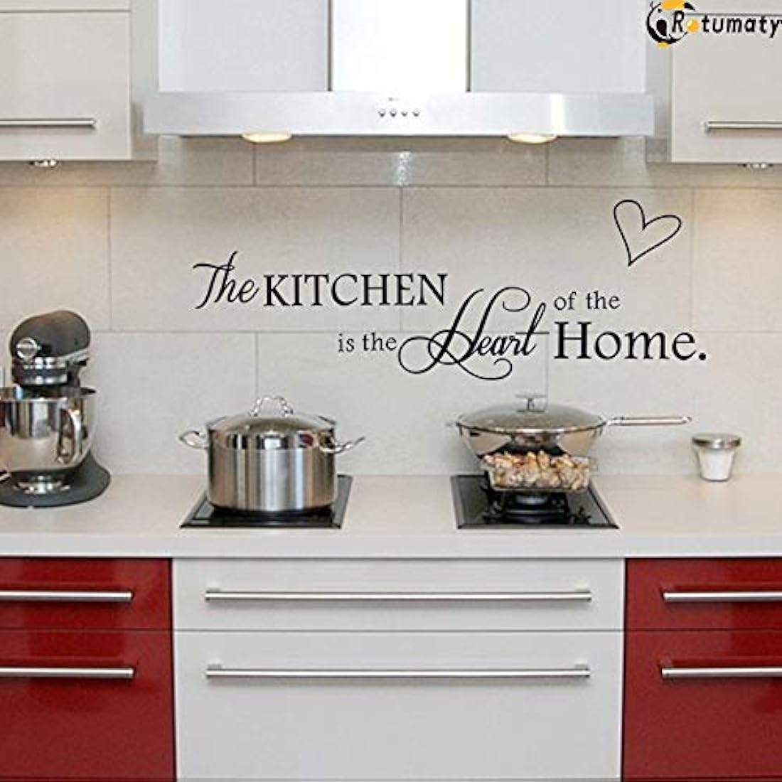 Adhesivo decorativo para pared de cocina y comedor