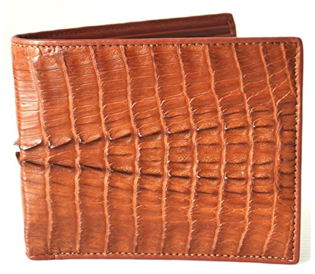 Cartera piel de cocodrilo para hombre talla única