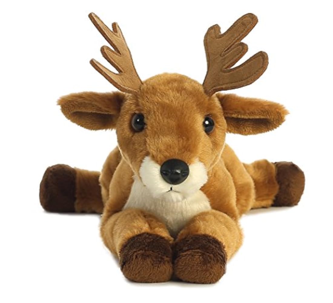 peluche Flopsie venado cola blanca medidas 12 pulgadas