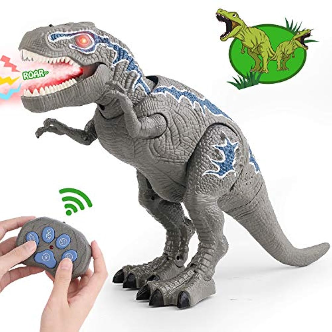 Juguetes de dinosaurio con control remoto