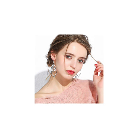 Aretes colgantes para mujeres joyería de moda