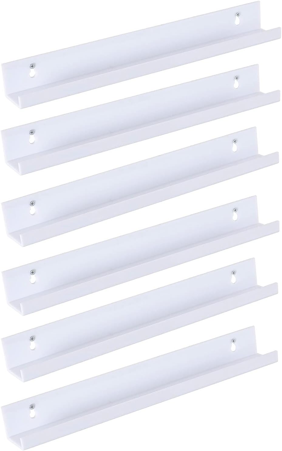 Pack de 6 estantes de pared para Funko Pop y Libros Sooyee