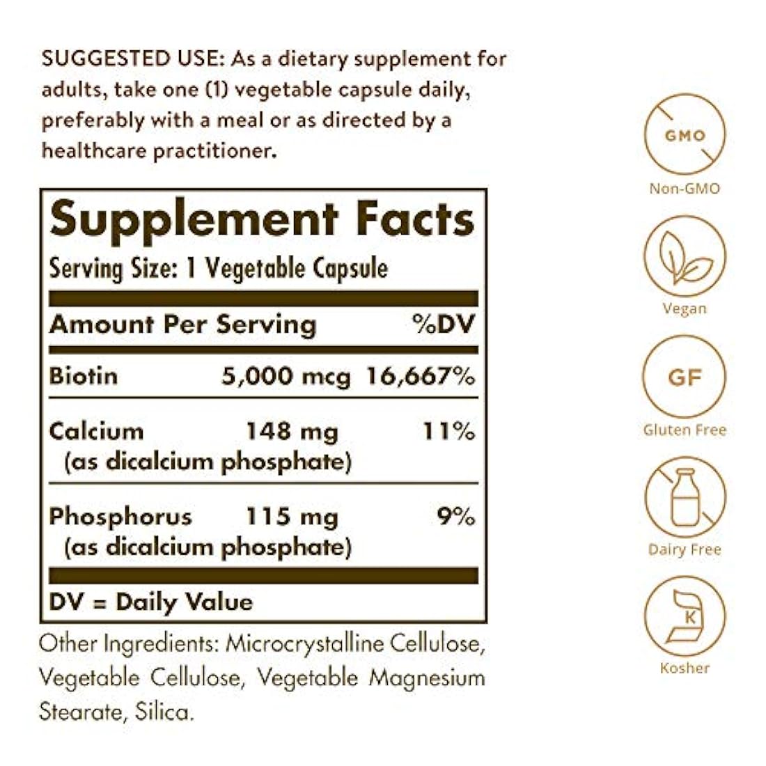 5000 mcg,100 cápsulas  verduras,vitamina B soluble en agua