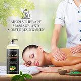 Aceite de aguacate puro para cabello y piel