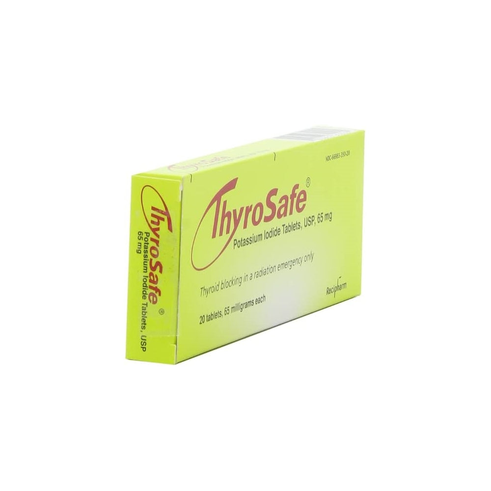 Suplementos Alimenticios Tabletas de yoduro de potasio