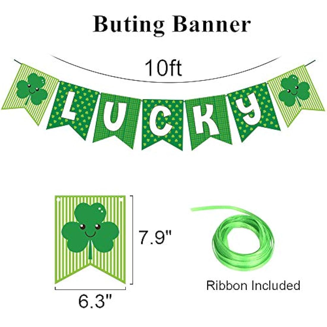 Juego de decoración para fiesta de San Patricio