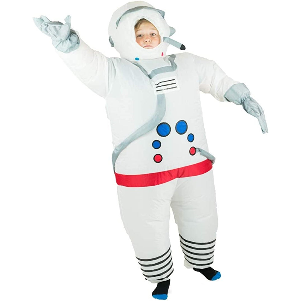 Disfraces de hombre espacial inflable blanco talla única