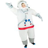 Disfraces de hombre espacial inflable blanco talla única