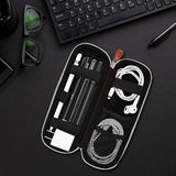 AGPTEK - Funda de piel sintética cables, usb,