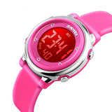 Reloj digital a prueba de agua para niñas