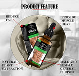 8 paquetes Aceite esencial abdominal para hombres 30 ml