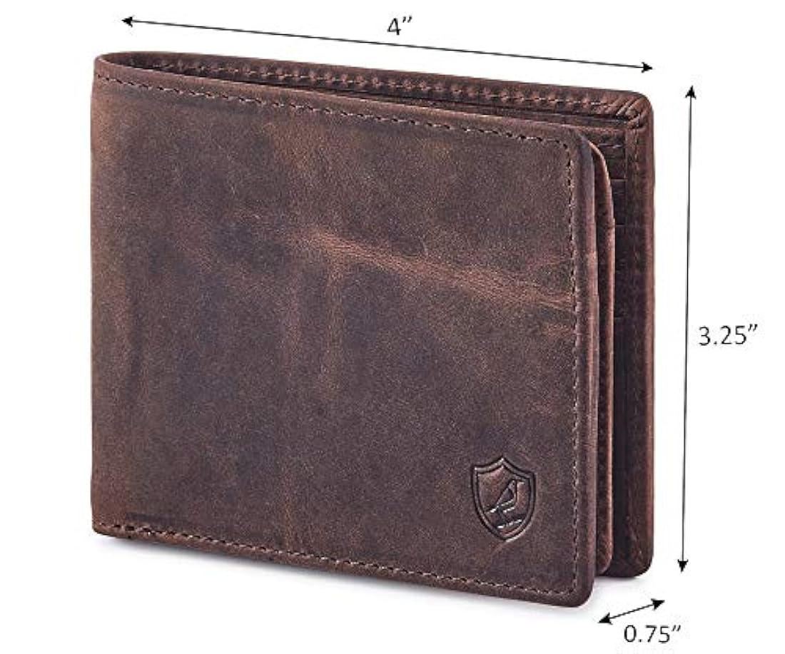 COCHOA Cartera plegable elegante con bloqueo RFID de viaje