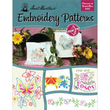 Aunt Martha's libro de patrones de bordado de flores