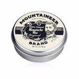 Cera de bigote de marca Mountaineer, natural, sin residuos