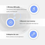 Adaptador Bluetooth de audio  para estéreo doméstico
