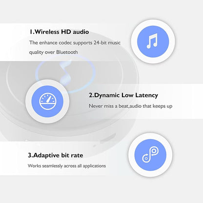 Adaptador Bluetooth de audio  para estéreo doméstico