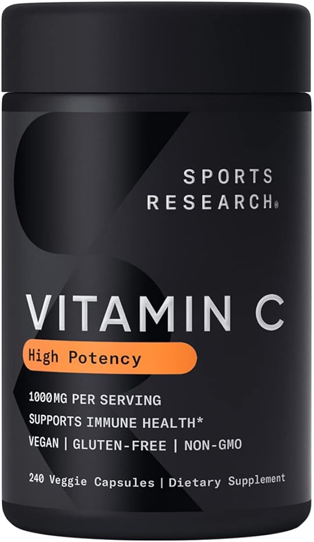 Suplemento Vitamina C 1000 mg 240 cáp apoyo inmunológico