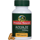Aguaje 500 mg - 100 ° Cápsulas  polvo de fruta de Perú