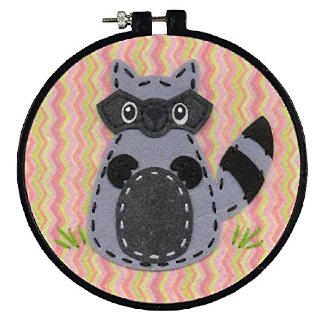 Dimensiones Needlecrafts Learn-A-Craft Little Raccoon