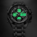 Relojes deportivos analógicos de cuarzo digital para hombre