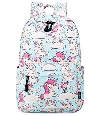 Morral para niñas diseño de unicornio/3 piezas. Abshoo