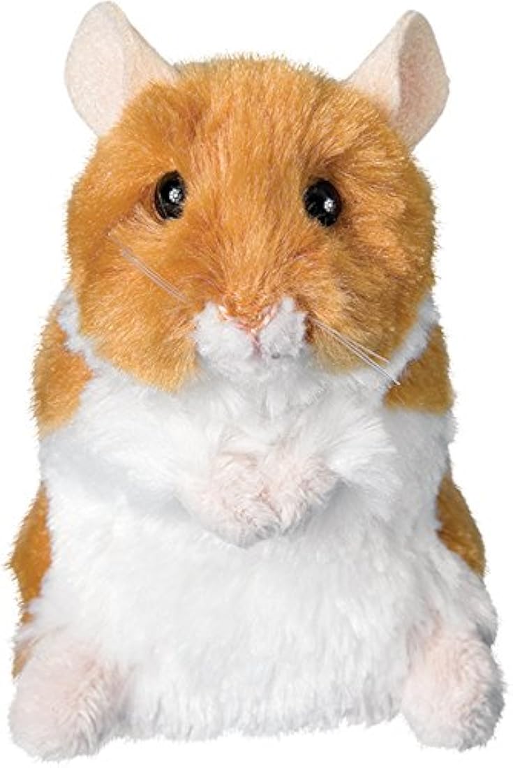 Peluche diseño de Hámster Marrón-Blanco. 5.0in, Douglas Co