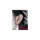 Aretes hipoalergénicos de elfo sin perforación