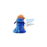 Disfraces para mascotas Gimilife azul talla M