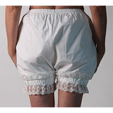 Disfraces Mujer Short Bloomers - Crema