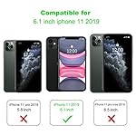 Funda para iPhone 11 diseño con correa de muñeca y 4 ranuras