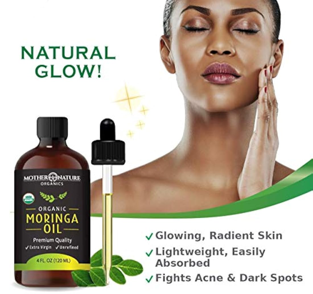 Aceite de moringa orgánico USDA - de la más alta calidad