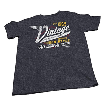 Camisa con frase en inglés “Vintage 1970 - ideal para regalo