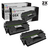LD Compatible con hewlett packard CE505 X / 05 x HY negro