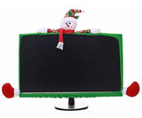Cubierta De Monitor De Computadora De Navidad Long7ines,