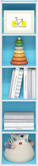 Estantería para libros, 5 niveles, cubos - Furinno Luder