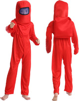 Disfraces de astronauta para Halloween rojo talla L