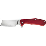 Cuchillo plegable color rojo