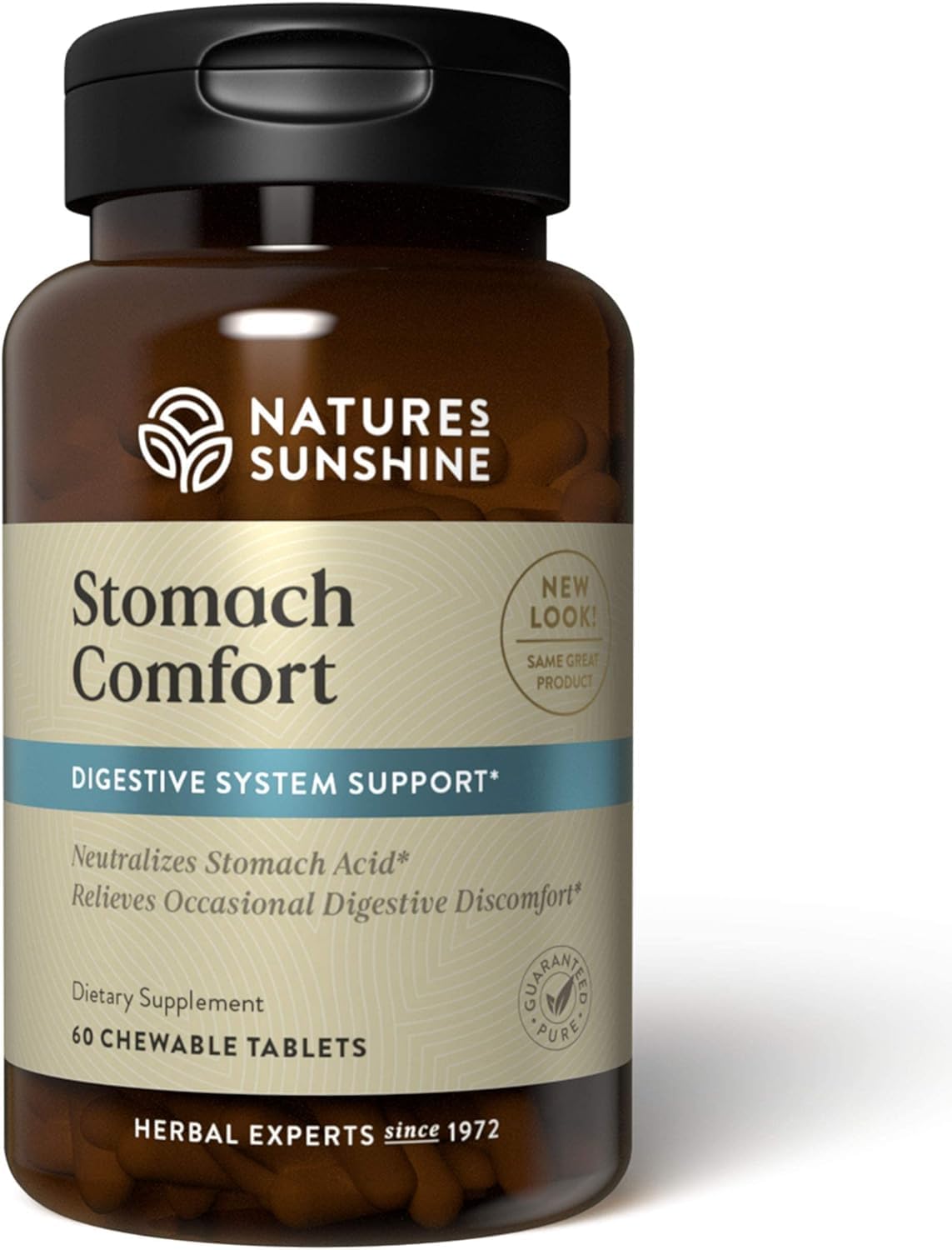 Suplementos Estomacal 60 Tabletas Masticables Ayuda Digestiva