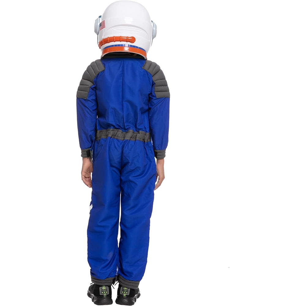 Disfraz de astronauta azul unisex Tamaño: S (5-7)