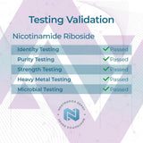 Cápsulas de Ribósido de Nicotinamida | 300mg | Precursor NAD+