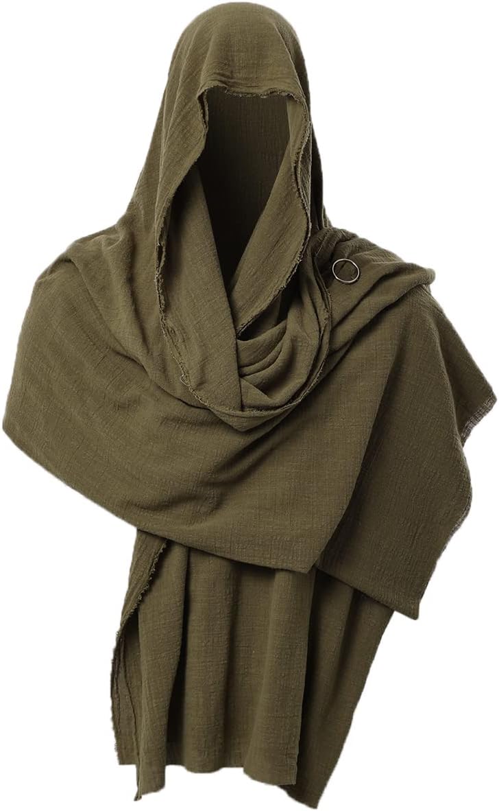 Bufanda GRACEART estilo post-apocalíptico, cowl shaman, modelo