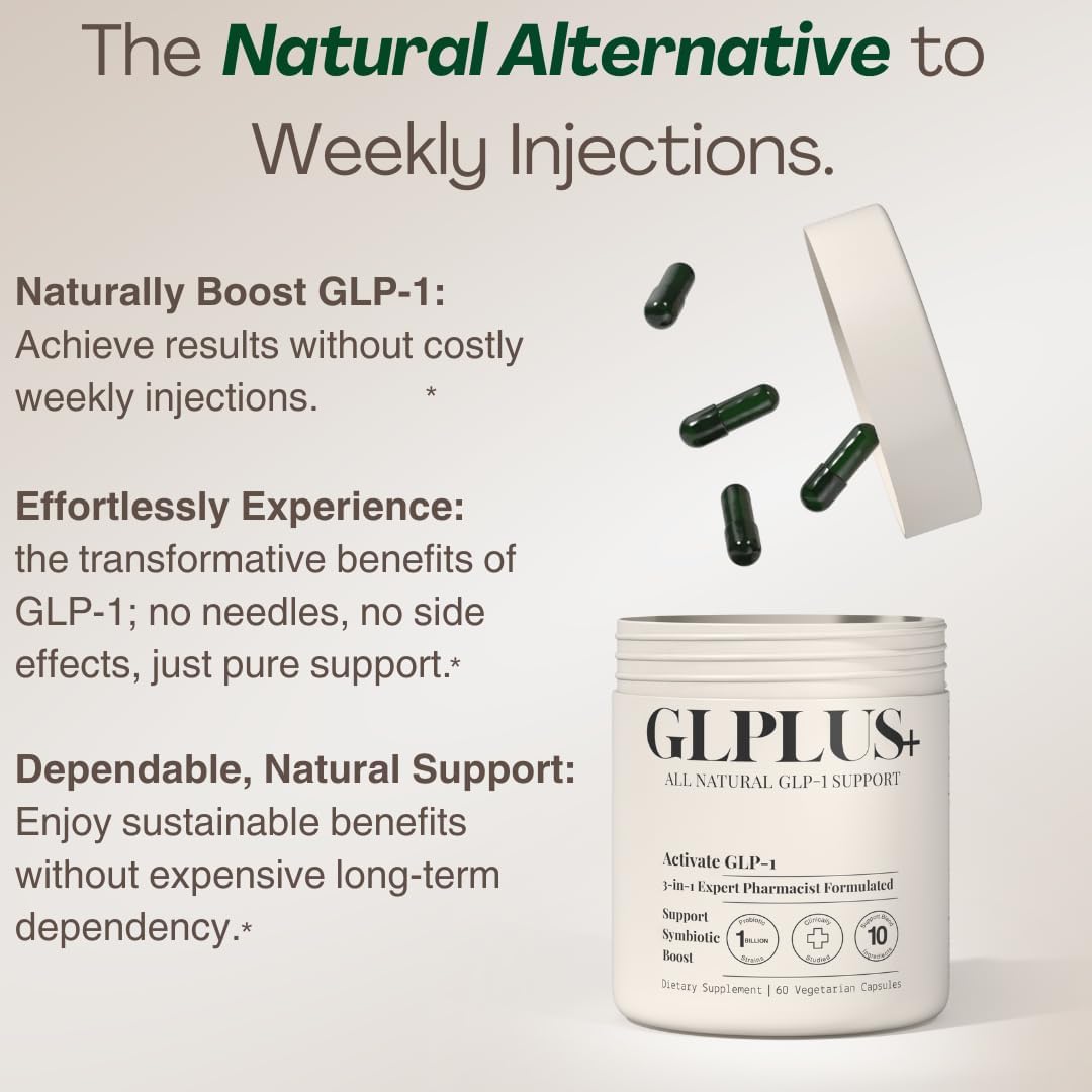 Suplemento GLP-1 para el Apetito y Metabolismo - 60 Cápsulas