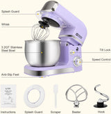Mezcladora de cocina, Kitchen in the Box, 6 velocidades, 3.2Qt