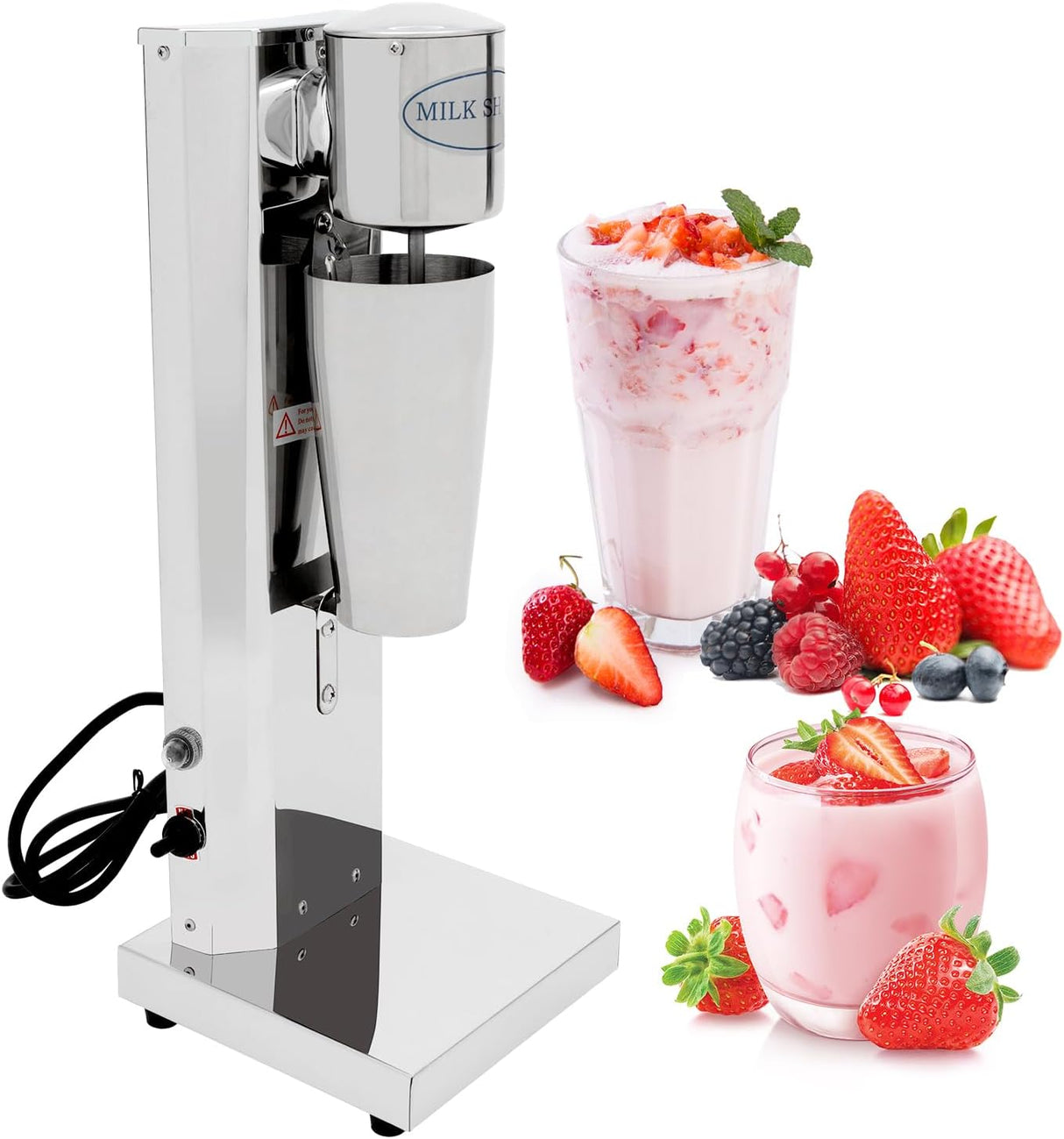 Mezclador de Leche Acero Inoxidable, 110v, 650ml, Modelo Único