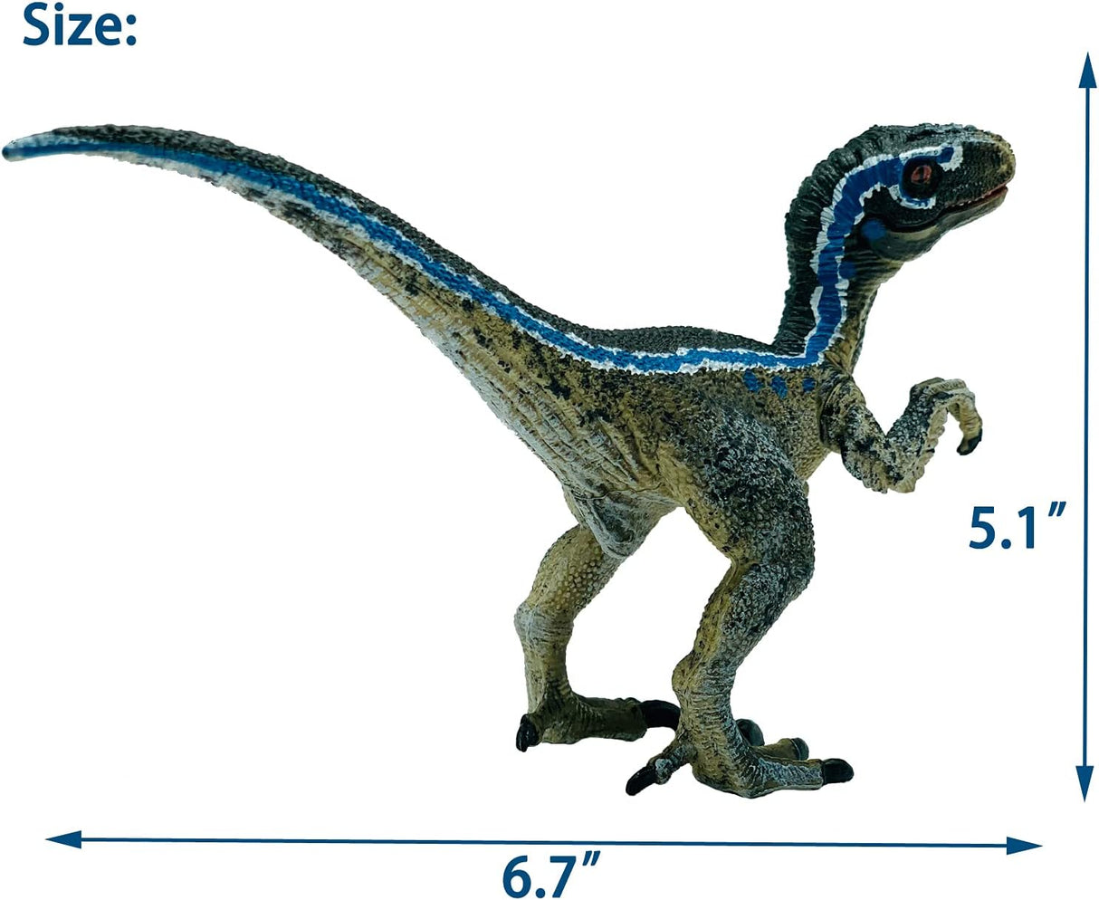 Juguete Dinosaurio Velociraptor Gemini, Boca y Manos Movibles