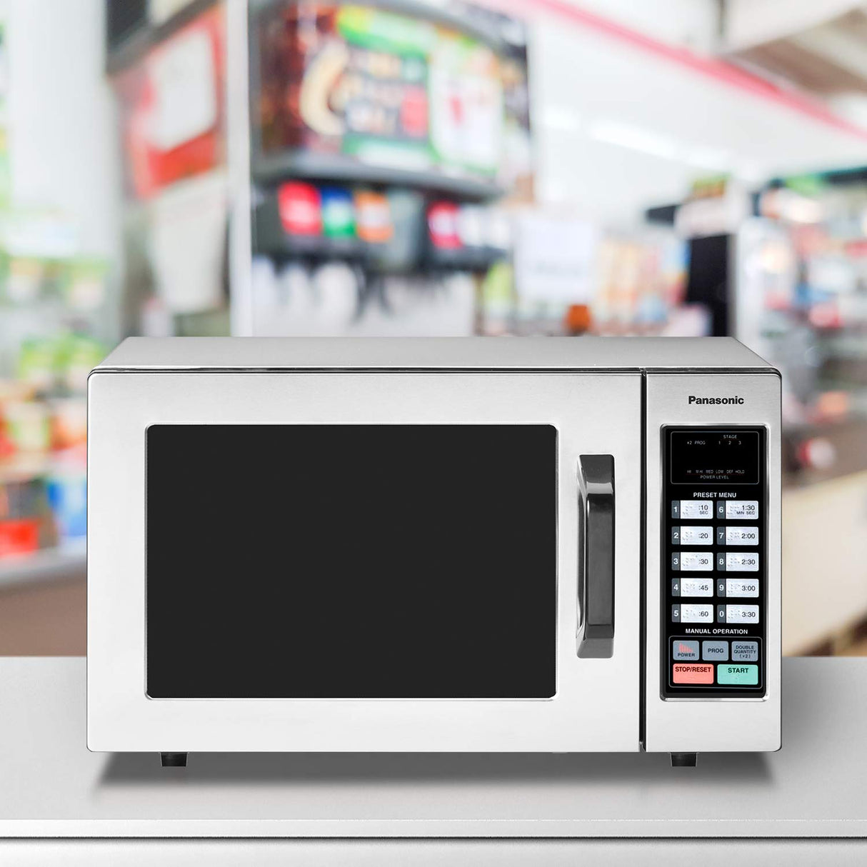 Horno Microondas Panasonic 1000W con Tapa Nordic Ware Deluxe