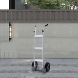 Carretilla de Aluminio LEADALLWAY 550lbs, Ruedas Inflables 10