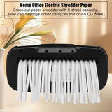 Destructora de papel, 6 hojas, protección contra sobrecalentamiento.