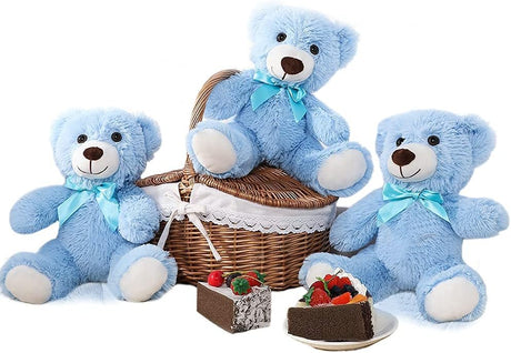 Osito de Peluche MaoGoLan 13.5 Pulgadas, 3 Osos para Cumpleaños