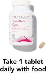 Suplemento prenatal Theralogix TheraNatal Core 90 días NSF